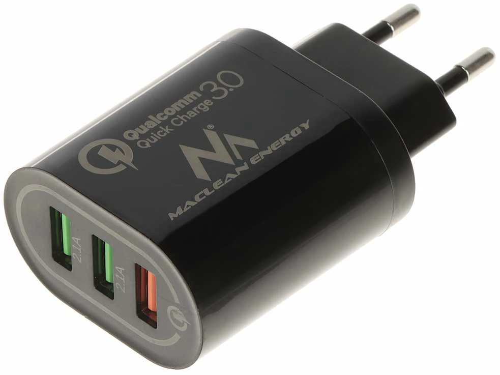 USB MAINS CHARGER MCE-479B MACLEAN ENERGY