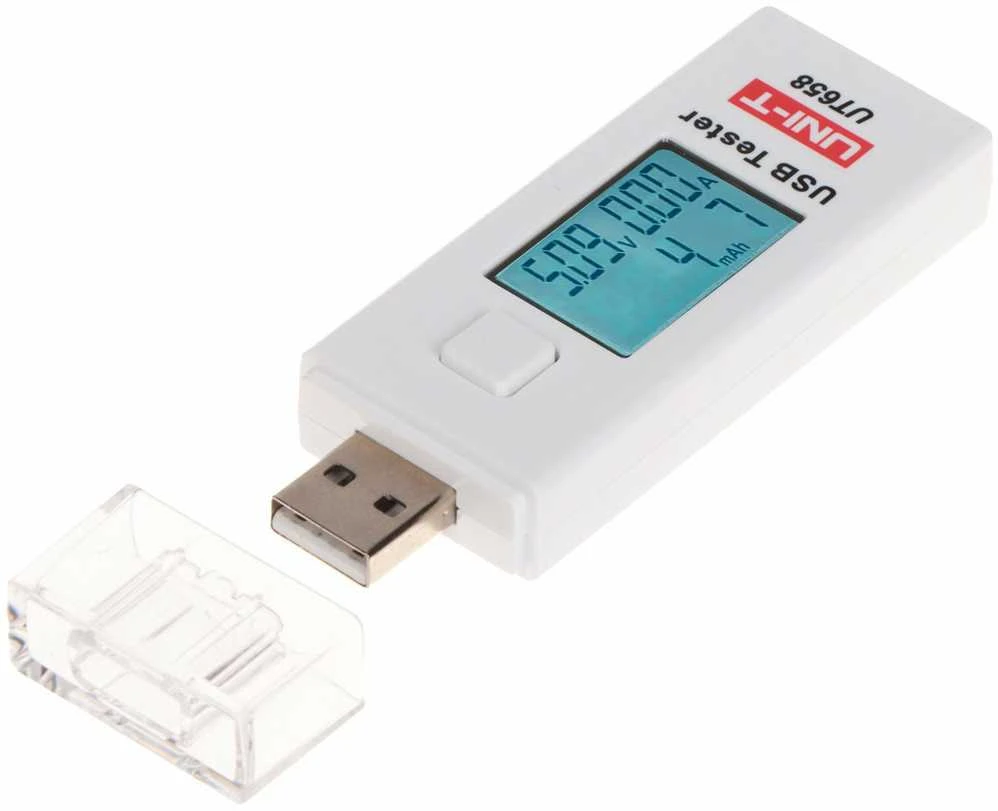 Tester USB įtampos ir srovės matuoklis UT658 UNI-T