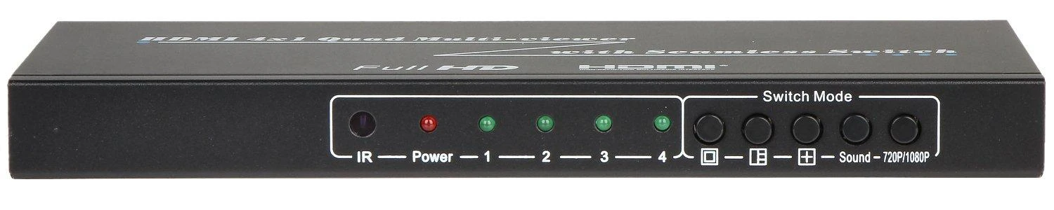 Spacetronik VAIZDO DALYTUVAS HDMI-SW-4/1P-PIP