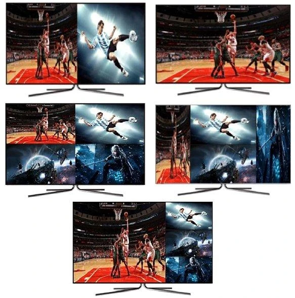 Spacetronik VAIZDO DALYTUVAS HDMI-SW-4/1P-PIP