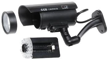 TST Vaizdo stebėjimo kameros muliažas (imitacija) ACC-102B/LED/Z
