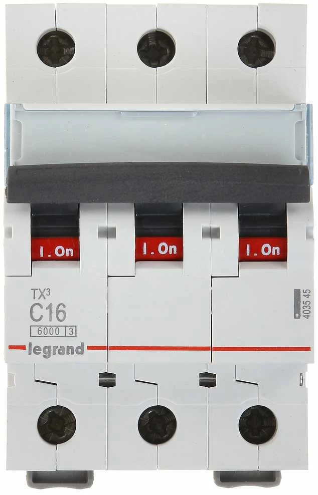 VAROMASIS JUNGIKLIS LE-403545 TRIFAZIS 16 A C TIPAS LEGRAND