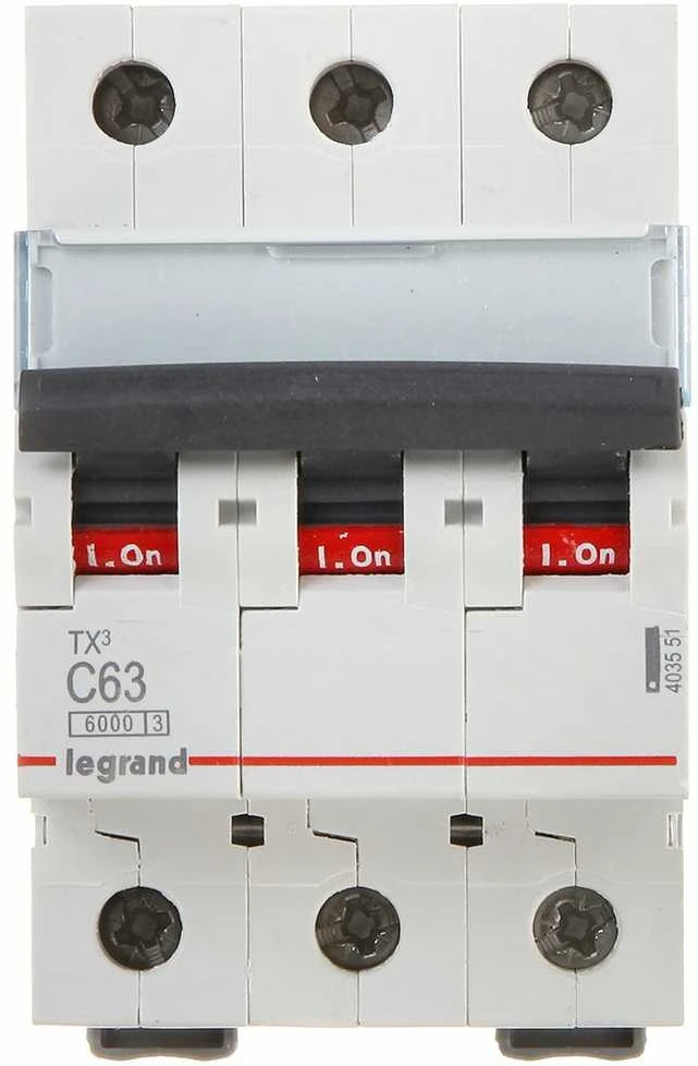 VAROMASIS JUNGIKLIS LE-403551 TRIFAZIS 63 A C TIPAS LEGRAND