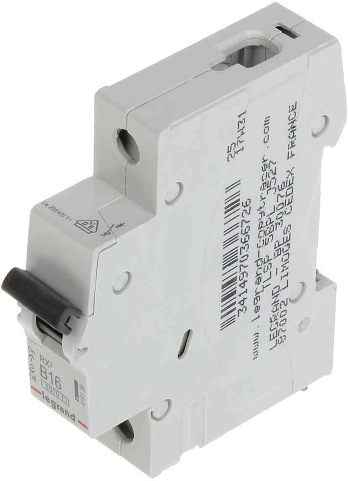VAROMASIS JUNGIKLIS LE-419136 VIENFAZIS 16 A B TIPAS LEGRAND