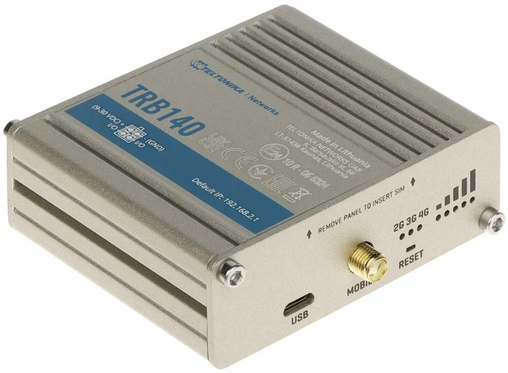 Šakotuvas TELTONIKA IOT GATEWAY TRB140 ETH