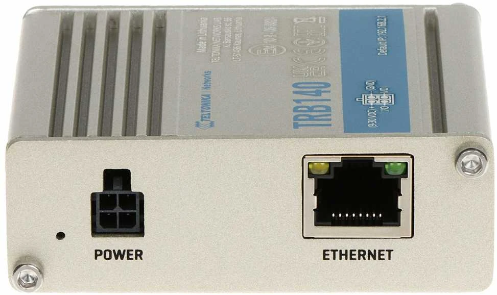 Šakotuvas TELTONIKA IOT GATEWAY TRB140 ETH