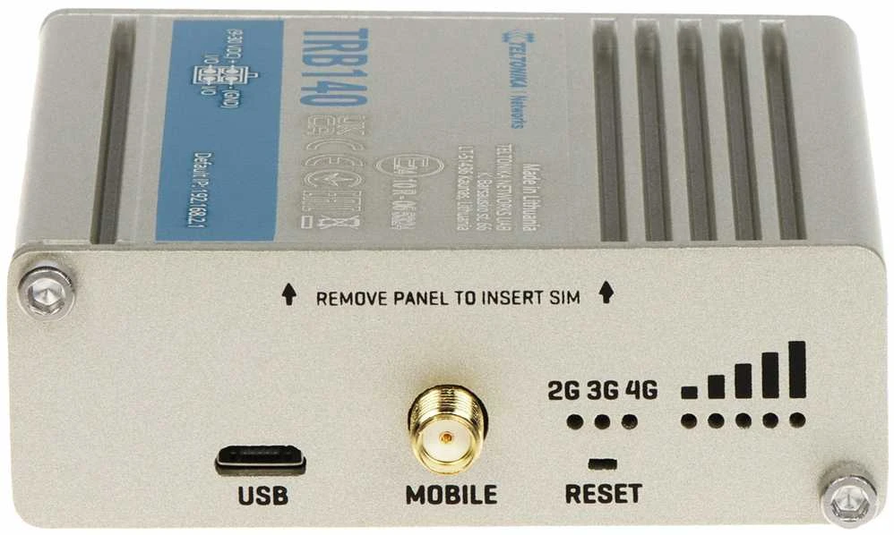 Šakotuvas TELTONIKA IOT GATEWAY TRB140 ETH