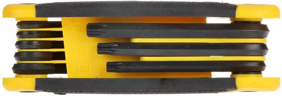 STANLEY KLUCZE TORX 8 elem.SKŁADANE T9-40
