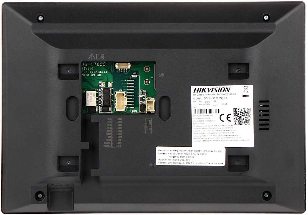 VIDEO DOMOFONO RINKINYS DS-KIS603-P(C) Hikvision