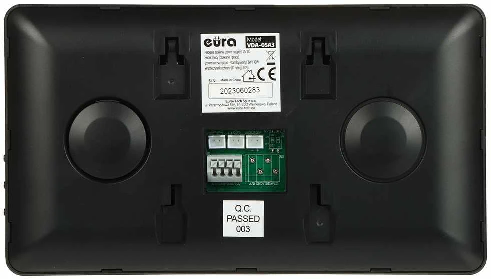 VIDEO DOMOFONO RINKINYS VDP-76A3 EURA