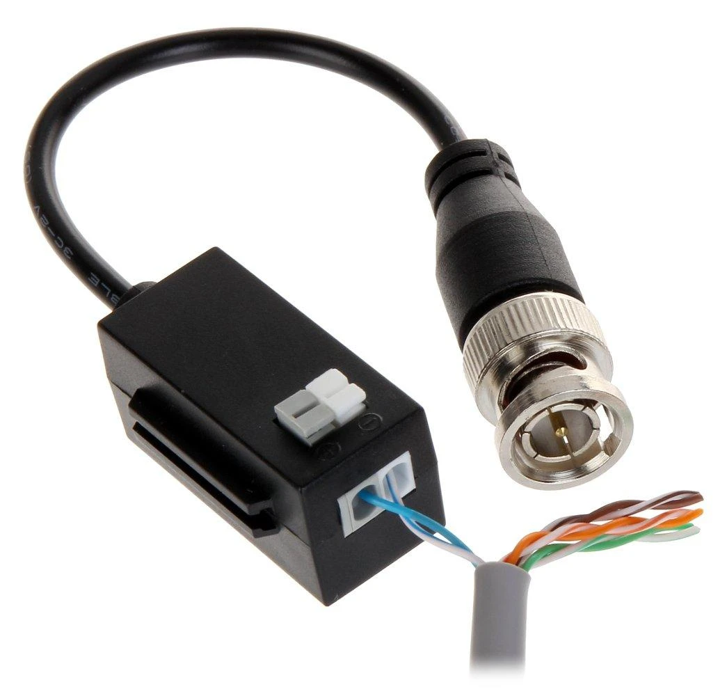 Dahua BNC-UTP adapteris HDCVI/AHD/TVI/CVBS 8MP 4K kamerom, pasyvinis. komplekte 2 VNT