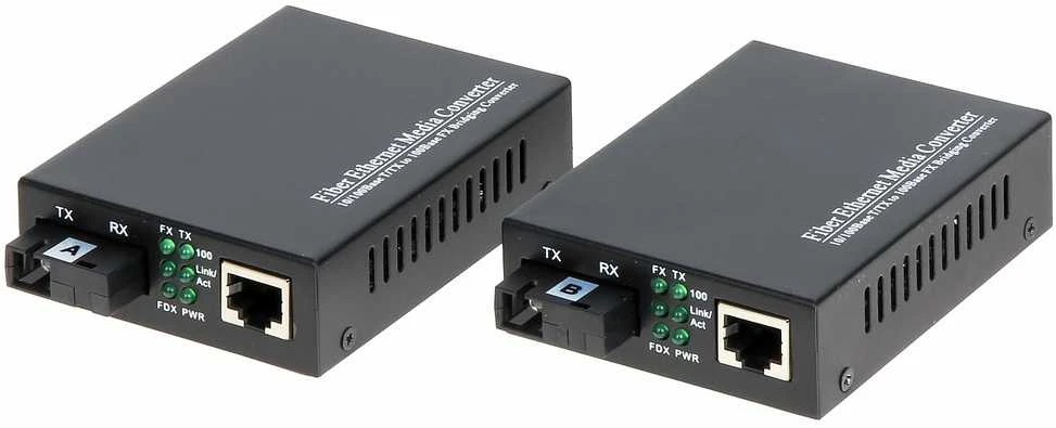 TST VIENAMODIS MEDIJOS KONVERTERIS OM1-SM KOMPLEKTAS TXRX