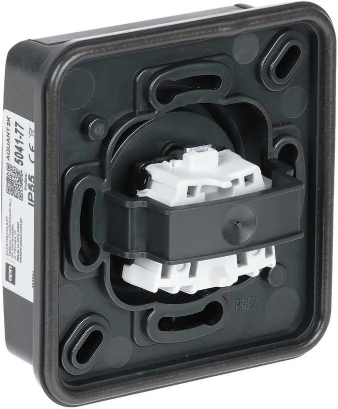 Elektro Plast Nasielsk VIENGUBAS KIŠTUKINIS LIZDAS AQUANT-5041-77/S/EPN 230 V AC 16 A IP55 Elektro-Plast