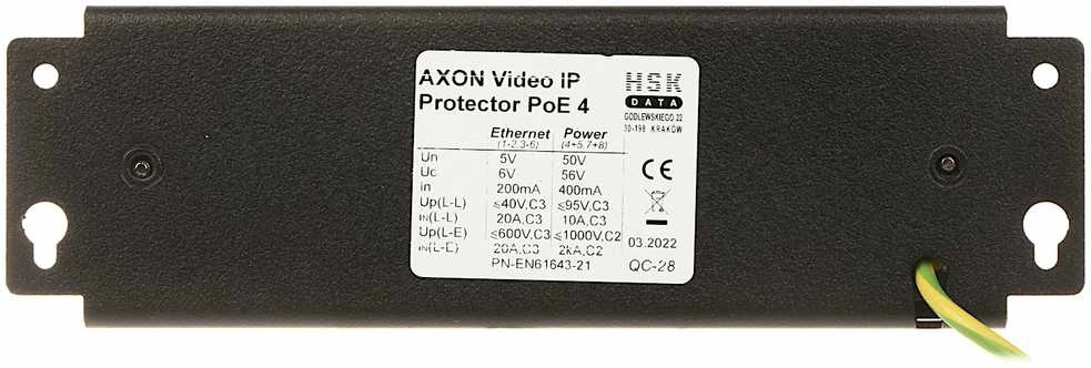 Carruzzo VIRŠĮTAMPIŲ RIBOTUVAS AXON-VIDEO-IP-4POE