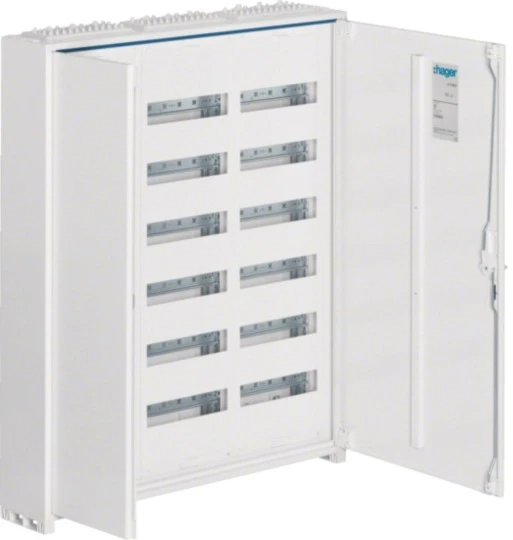 Virštinkinis modulinis skydas Hager FWB63 (216 mod., IP44, metalinis, 950x800x160)