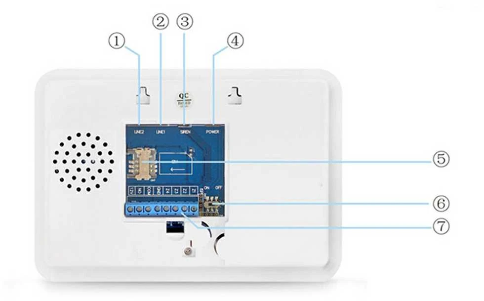 WIFI+GSM signalizacijos komplektas WALE PR-JT-99CST su belaidžiais davikliais, SmartLife programėlė