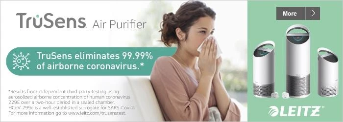 Drėkintuvas 3-in-1 HEPA filtro būgnas nuo virusų, peršalimo ir alergijų, Leitz TruSens Z-3000 / Z-3500