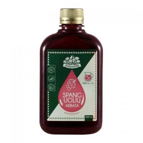 Žolynėlis spanguolių arbatos koncentratas, 520ml