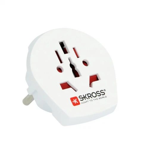 Segula „SKROSS Single Adapteris Europe“, kelioninis adapteris iš viso pasaulio į CEE 7/4-out