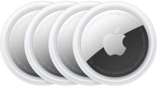 Apple Airtag 4 Pack – Baltos spalvos