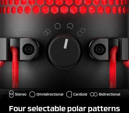 HyperX QuadCast - USB Kondensatorinis Mikrofonas