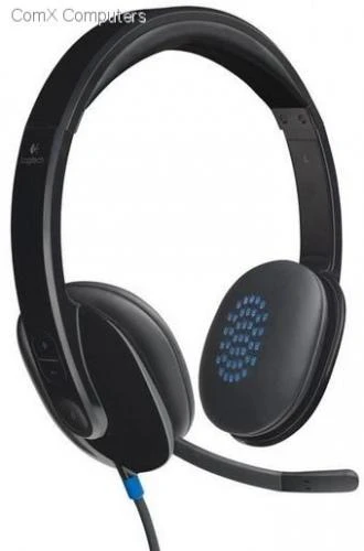 Universalios Ausinės Logitech H540 su USB jungtimi ir triukšmą slopinančiu mikrofonu