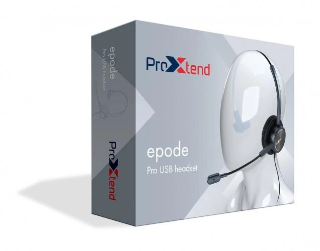 ProXtend Epode USB ausinės originalioje pakuotėje