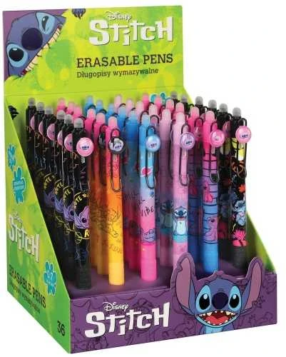 Automatinis gumuotas trinamasis tušinukas CoolPack Disney Stitch Juodas