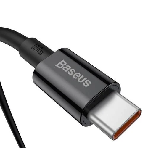 USB kabelis Baseus Superior iš USB į Type-C 66W 2.0m juodas CATYS-A01