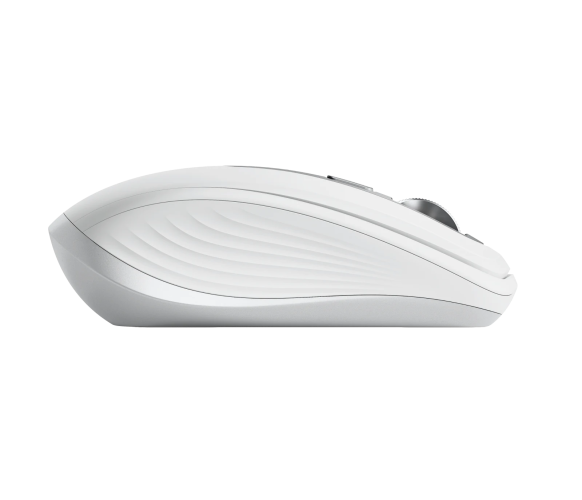 Belaidė pelė Logitech MX Anywhere 3S - RF belaidė + Bluetooth, lazerinis, 8000 DPI, Pale Pilkas (Baltas)
