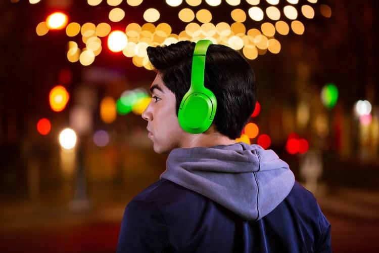 Belaidės Ausinės Razer Opus X, Žalios spalvos
