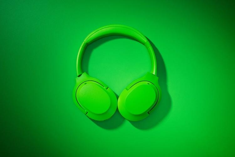 Belaidės Ausinės Razer Opus X, Žalios spalvos