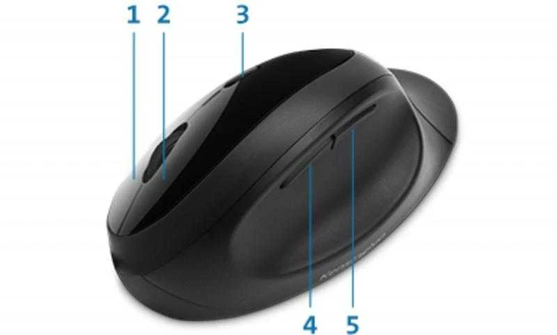 Kensington K75404EU kompiuterinė pelė RF belaidis + „Bluetooth“ 1600 DPI dešinei rankai