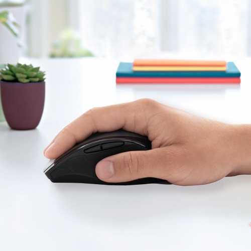 Logitech Marathon M705 Belaidė pelė, RF belaidė, 1000 DPI, Juoda/Pilka