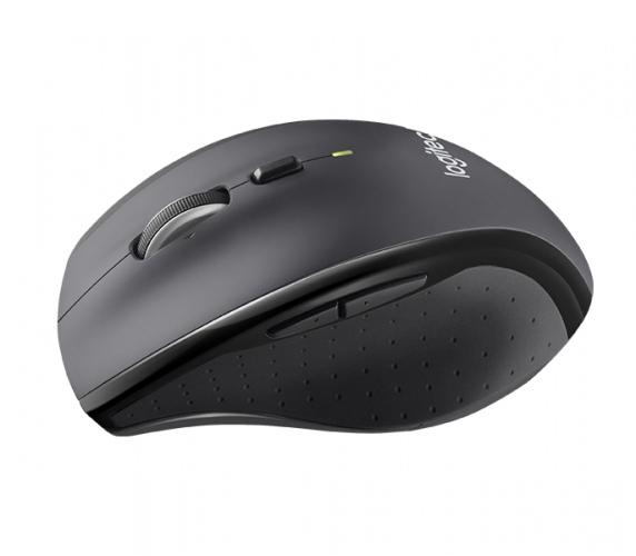 Logitech Marathon M705 Belaidė pelė, RF belaidė, 1000 DPI, Juoda/Pilka