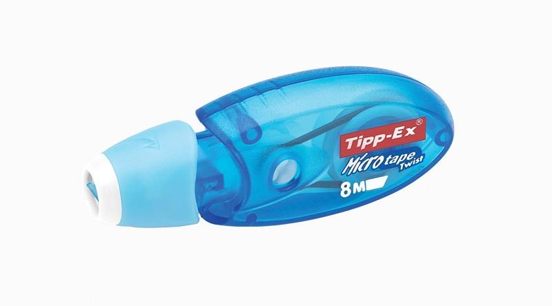 Bic Korekcinė juostelė Tipp-Ex Microtape Twist 5mm x 8m, pakuotėje 10 vnt.