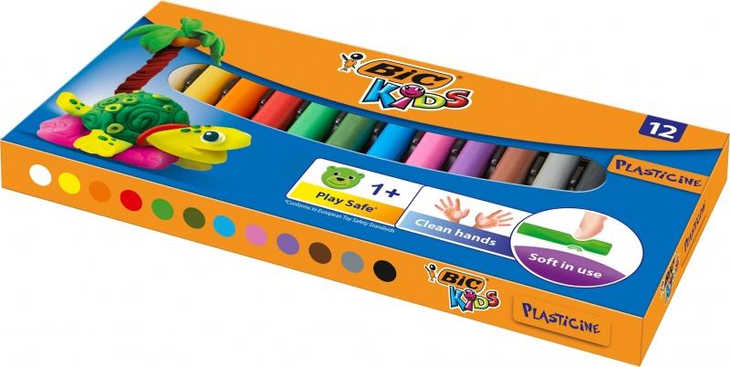 Bic Plastilinas 12 spalvų, 485495