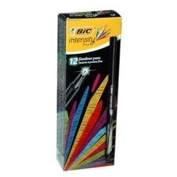 Bic Intensity Fine juodi rašikliai pakuotėje
