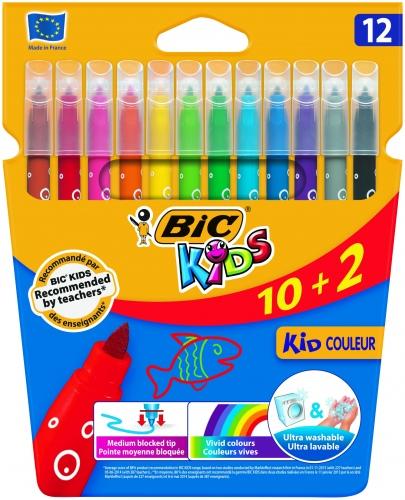 Bic Flomasteriai Kids Couleur 12 spalvų rinkinys 9202937