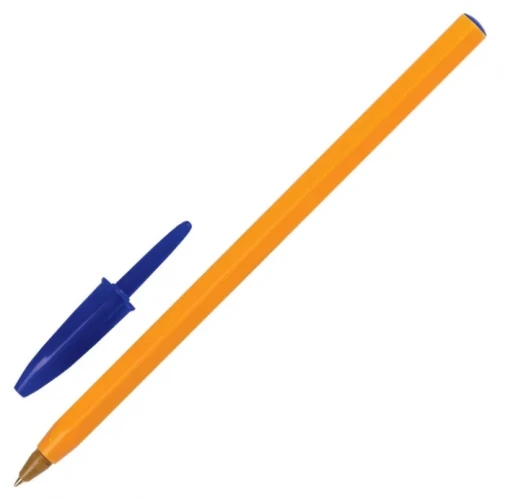 Bic Tušinukas Oranžinis Fine 0.8 mm, mėlyni, pakuotėje 20 vnt.101113
