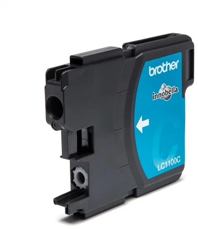 Brother LC-1100C (LC1100C) Rašalinė kasetė, Žydra