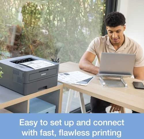 BROTHER HL-L2445DW MONO LASER Spausdintuvas, DUPLEX, WIFI, 32PPM