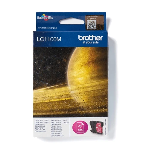 BROTHER LC-1100M TONERIS MAGENTA 325P