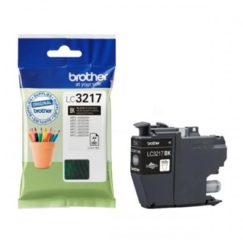 BROTHER LC3217BK Juodas INK CARTRIDGE, 550P