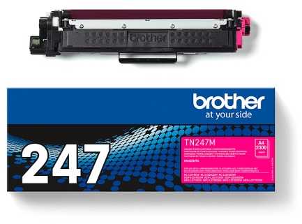 Brother TN-247M (TN247M) Lazerinė kasetė, Purpurinė