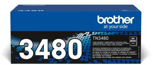 Brother TN-3480 (TN3480) Lazerinė kasetė, Juoda