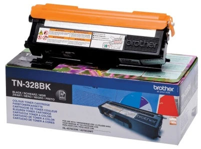 BROTHER TN-328BK TONERIS S.HIGH BLK 6000P