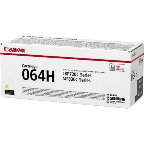 Canon 064 H Y (4932C001), Geltona kasetė