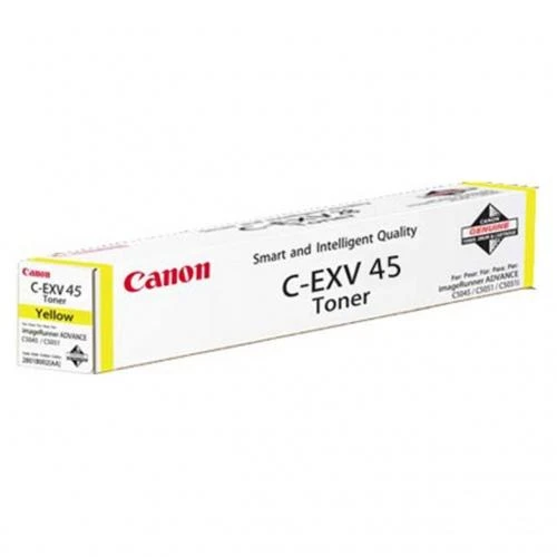 Canon C-EXV 45 (6948B002) Lazerinė kasetė, Geltona