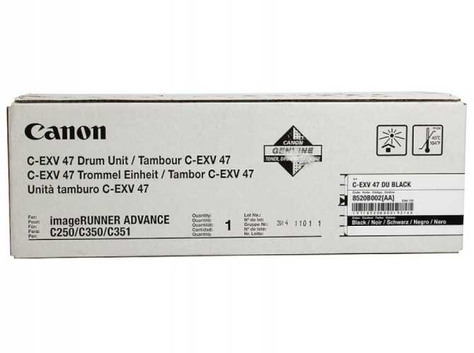 Canon C-EXV 47 (8520B002) Būgnas (Drum Unit), Juoda